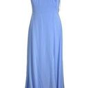 After Six  Women's Scoop Neck Convertible Tie Strap Maxi Dress Size 8 Sky Blue Photo 0