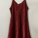 gilligan and o'malley Gilligan & O’Malley Burgundy Slip Dress M Photo 0