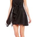 Free People strapless tie front mesh layered short dress Size 8 ‘Good for You’ Photo 2