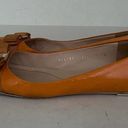 Salvatore Ferragamo Ferragamo Varina Flat Apricot Patent Leather Photo 4