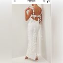 Petal HEIRESS WHITE CORSET  LINEN MAXI DRESS Photo 1