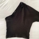 The Range / FWRD Alloy Rib One Shoulder Top in Black Size M Retail $145 Photo 9