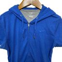 Nike  The Athletic Department Blue Short Sleeve Hoodie & Cropped Joggers Combo S Photo 2