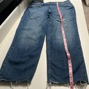 Lane Bryant  jeans size 14 straight leg pants cotton blend some distress fall Photo 4