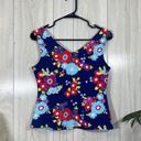 Modcloth  Floral Tank Top size L Large Photo 1