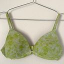 Lululemon  Deep Sea Swim Top Dappled Blossom Yellow Multi Green Size 8 Photo 0