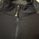 Kyodan  Black Athletic Stretchy Half Zip Jacket Size Small Photo 5