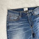 BKE Buckle Payton Distressed Crop Blue Jeans Womens 28 (M 31X26) Low Rise Photo 1