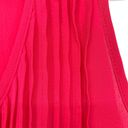 Oscar de la Renta  Women's Size S Pink Sleepwear Tank Tie Front Flowy Lace Bottom Photo 4