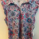 Gottex Floral Golf Tennis Top New Large Photo 0