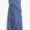 Abercrombie & Fitch Cascading Ruffle Maxi Dress Photo 0