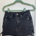 Tobi Mustard Seed Denim Shorts Photo 0