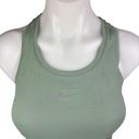 Nike  Dri Fit Women's Mint Green Round Neck Racerback Workout Tank Top Size S Photo 3