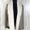 Jack by BB Dakota BB Dakota Sherpa Lined Blazer Jacket Faux Fur S Photo 0