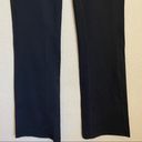 prAna  Black Flare Leg Yoga Pants Leggings size small black wide leg Photo 2