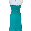 American Eagle  Halter Midi Dress In Teal Womens Size Large NWT Photo 1