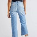 Free People Maggie Mid-Rise Straight-Leg Jeans Photo 1