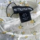 Pretty Little Thing Floral Chiffon Boned Corset Photo 6