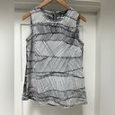 DKNY  b&w sleeveless top. Small EUC Photo 0