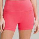 Lululemon Align High-Rise Short 6” Glaze Pink size 4 NWT Shorts Photo 0