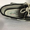 EastLand  Solid Black Womens Rosy Boat Shoes  Lace Up Leather Size 7M Photo 1