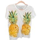 Chaser  Double Pineapple Print T-Shirt | Small Photo 0