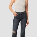 Hudson Jeans  NEW Holly Washed Black High-Rise Straight Jean Women's Black 27 Photo 1