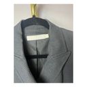 All Saints Grey PinStripe Double Breasted Military Style Jacket Sz. M Photo 1