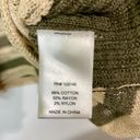 Michael Stars  Women's Paloma Striped Tank Top Cream Green Size 1 EUC Photo 4