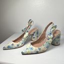 Betsey Johnson  circular heels floral design size 7 M Photo 3