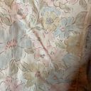 Coldwater Creek  Cream/Pastel Floral Pattern Button Up Jacket Size Small Photo 2