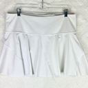 Athleta Ace Tennis Skort 13.5" Size 1X Bright White Golf Athletic Running Photo 6