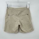 L.L.Bean  tan comfort waistband water repellent trail outdoor hiking shorts Photo 3