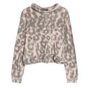 BLANK NYC NWT  “This Is All I Ask” Leopard Hoodie S Photo 1