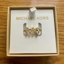 Michael Kors Gold-Tone Logo Ring Size 8 Photo 10