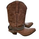 Durango  Women’s 10 Accessorized Western Cowgirl Boots Brown Bling Nashville New Photo 8