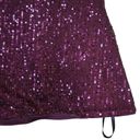 Wildfox  Womens L Armidale Sequin Crop Tank in Dark Purple NEW Photo 5