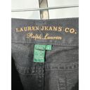 Krass&co Lauren Jeans . Women's Long Length Y2K Denim Shorts Size 6 Black Photo 3