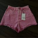 ZARA SALE‼️ NWT  PINK DENIM SHORTS Photo 1