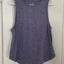 Gap Brushed Tech Jersey Tank Heather Purple Photo 0