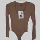 Naked Wardrobe NWT  v-neck bodysuit Size XS Photo 2