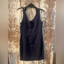 Philosophy  Republic Linen A-line midi dress NWT size 10 women’s navy blue Photo 2