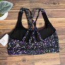 Lululemon Energy Bra Luxtreme NWT Size 4 Black Blue SMMI *Limited Edition* Photo 4