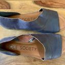 Sole Society  Colvan Titanium Anzio Leather Sandals Photo 6