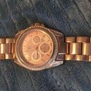 Krass&co NY &  rose gold watch with rhinestones face Photo 0