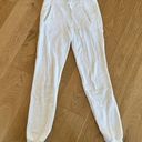 The Range  - Ribbed Cotton Blend Track Pants in White Photo 0