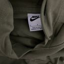 Nike Green Cropped Hoodie Photo 2