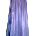 EXPRESS Purple Mermaidcore Sparkly Tulle Maxi Skirt Photo 0