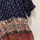 Anama USA ANAMA | Anthropologie Boho Patchwork Mini Dress Photo 6