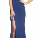 Dress the Population  Brianna Slit Halter Gown Size M Photo 0